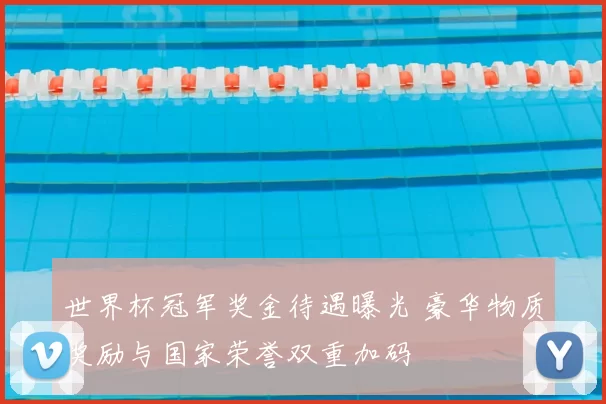 世界杯冠军奖金待遇曝光 豪华物质奖励与国家荣誉双重加码